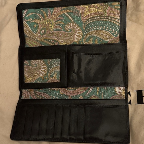 HOBO Black Leather Wallet - Picture 2 of 12